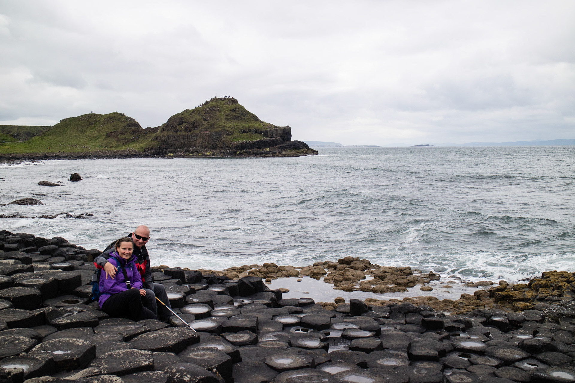 Us at the Giant's Causeway