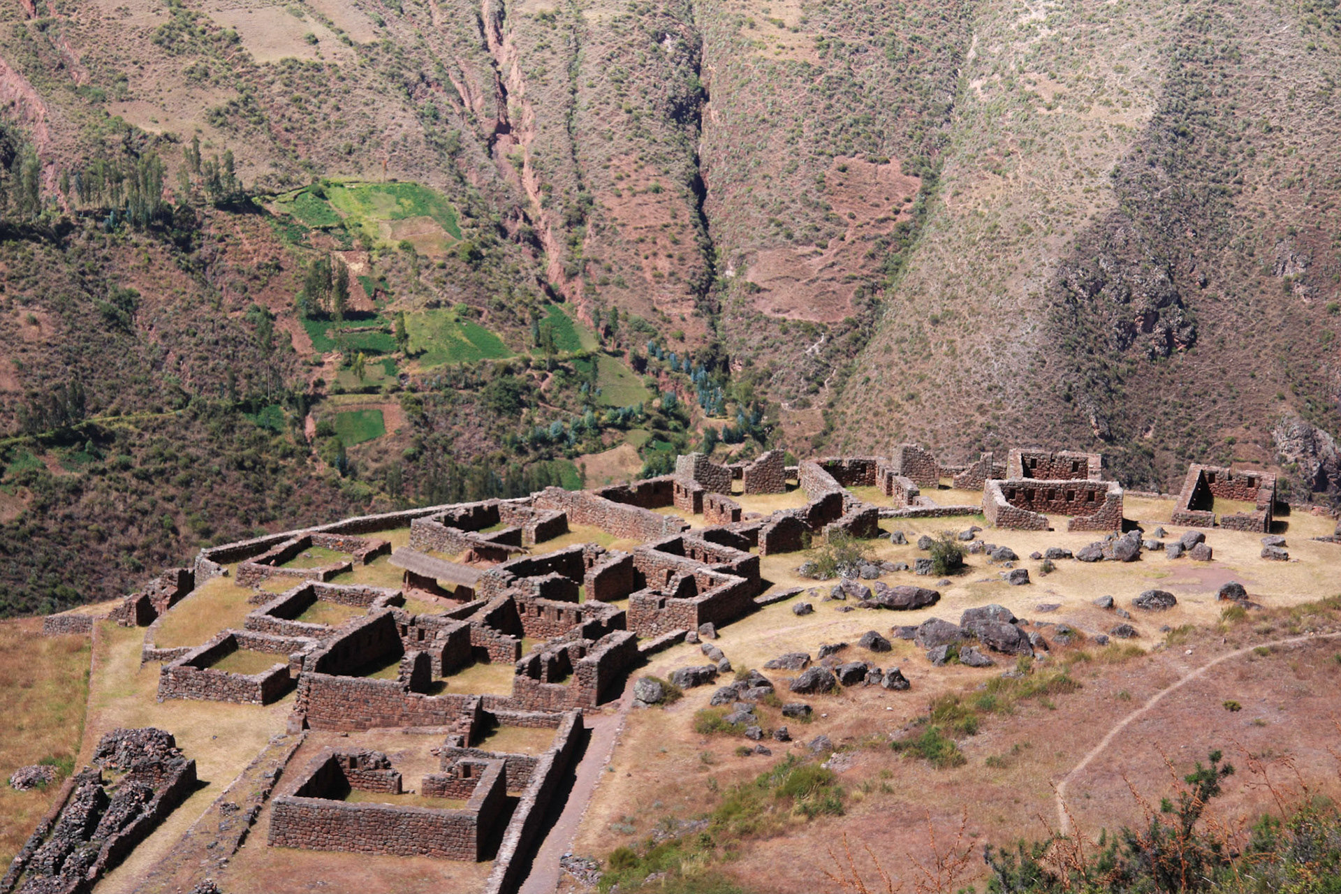 Pisac Inca ruins