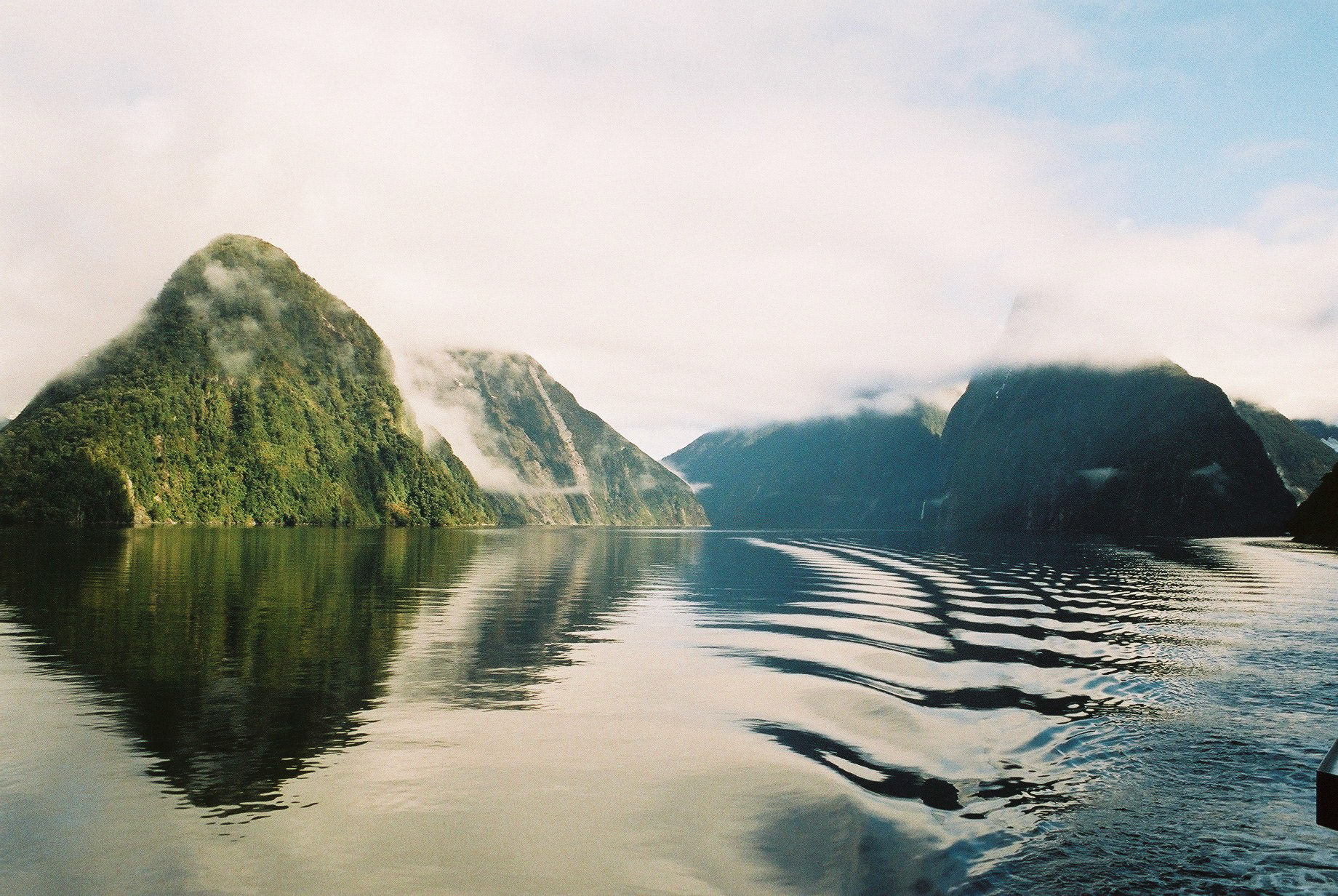 Mitre Peak still hidden