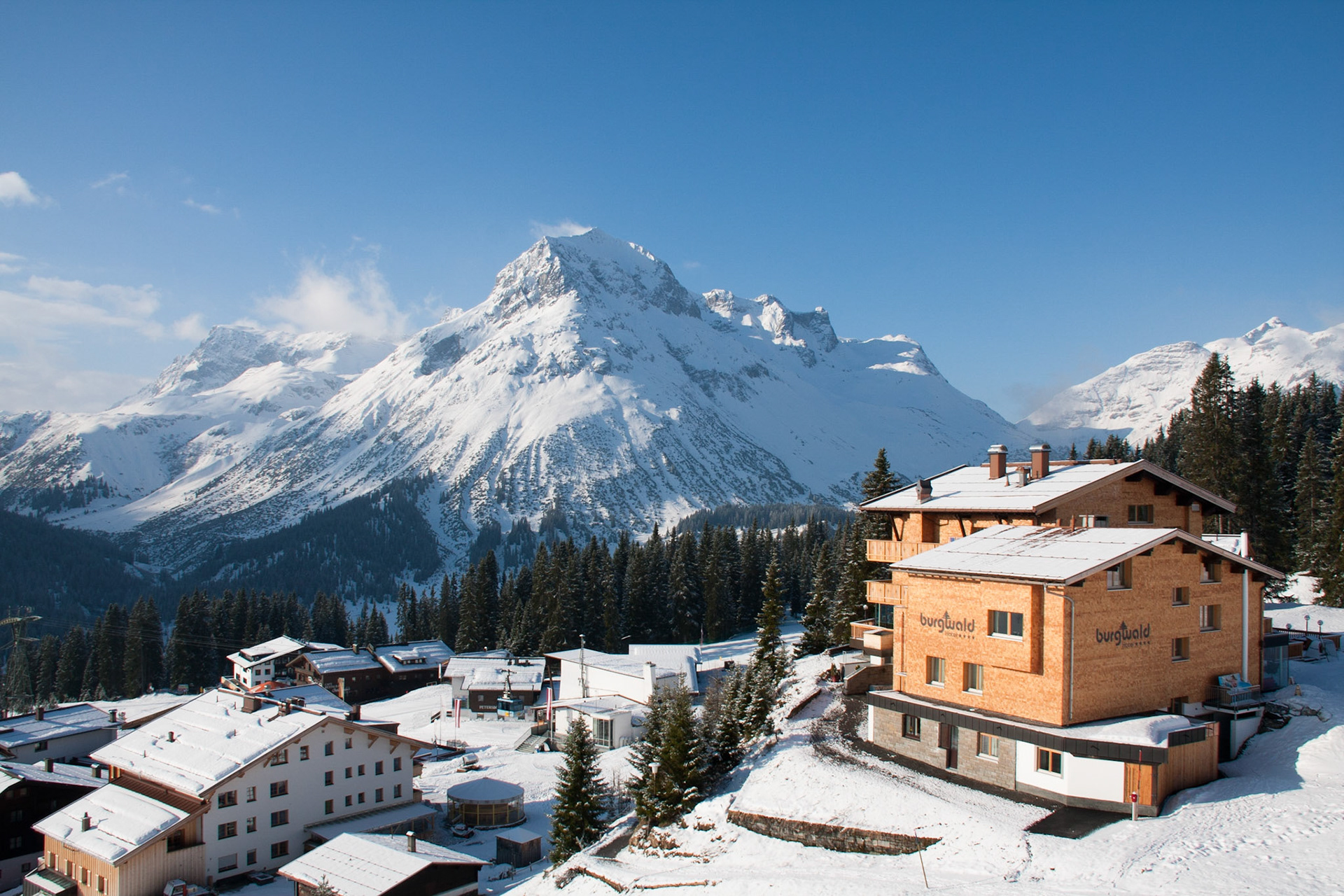 After a dusting of snow