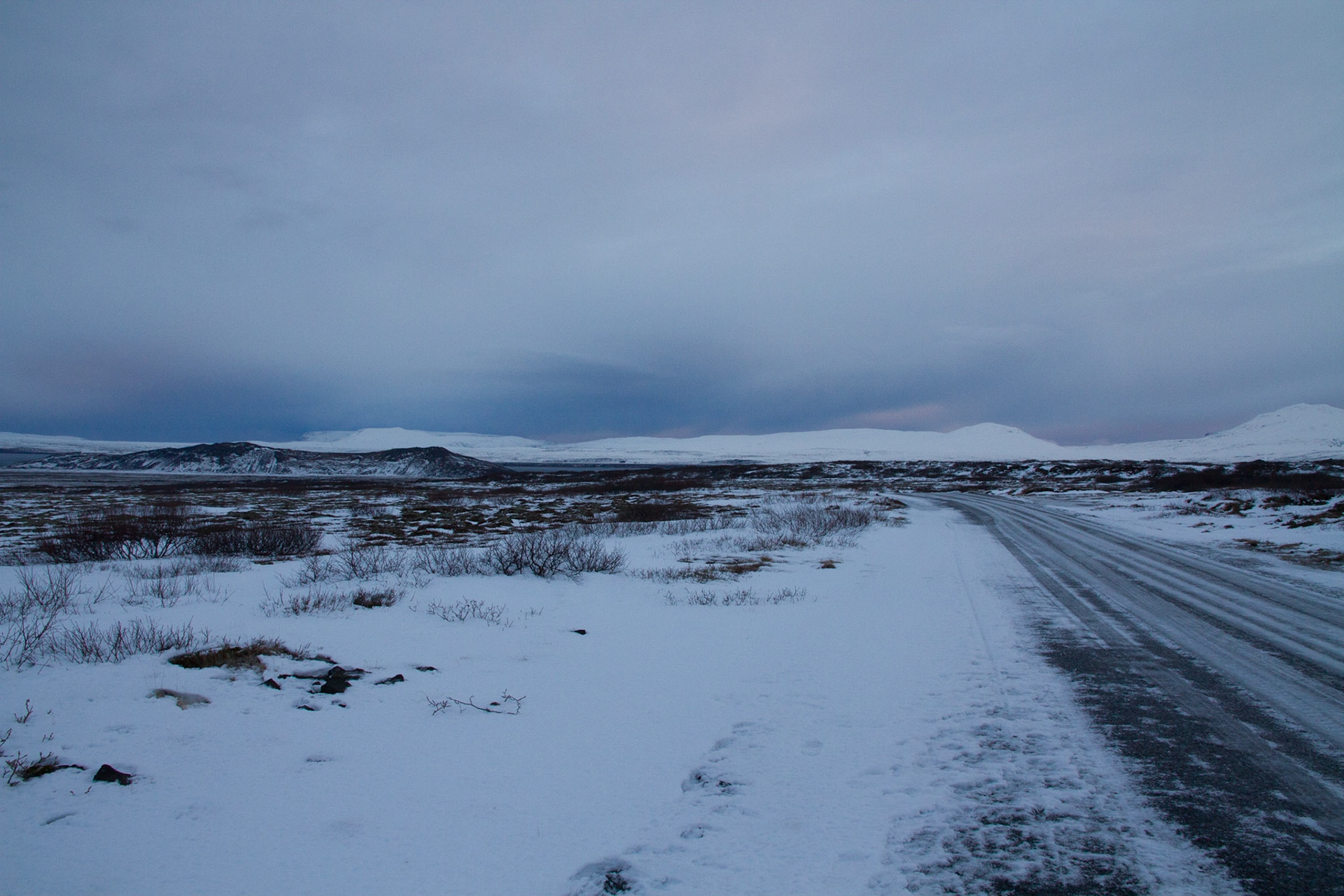 The "old" road to Thingvellir