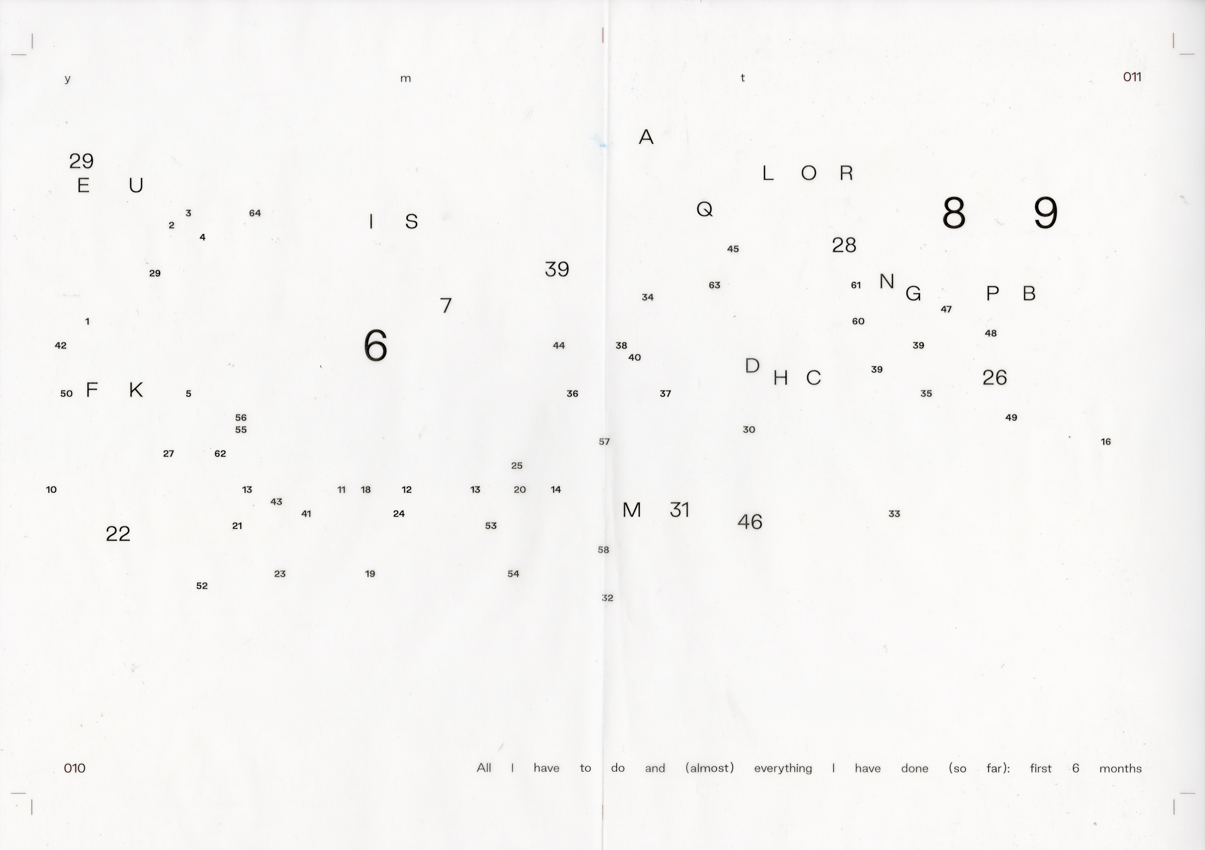 Design draft: numbers