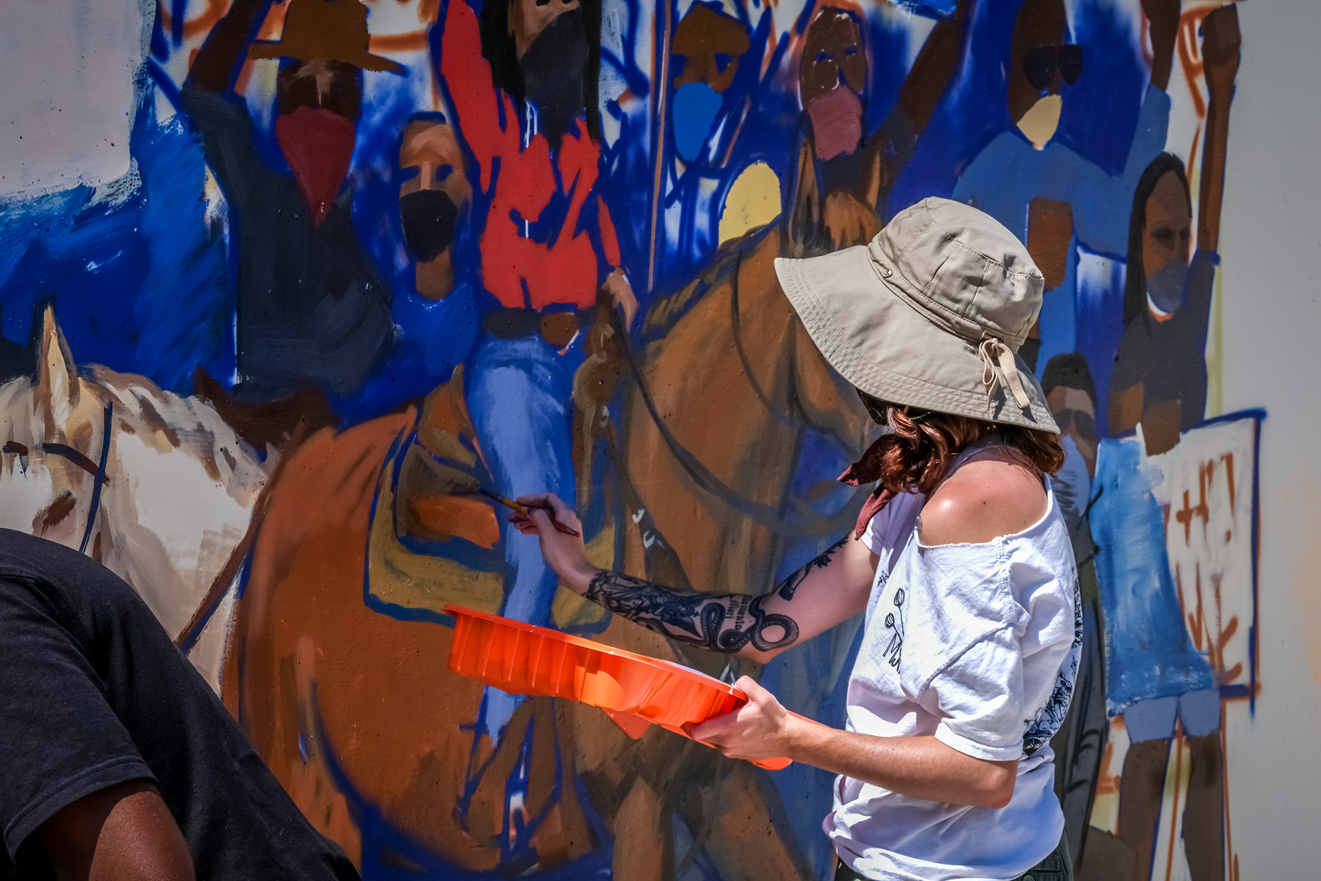 Avia Rose Ramm SDSU Muralist