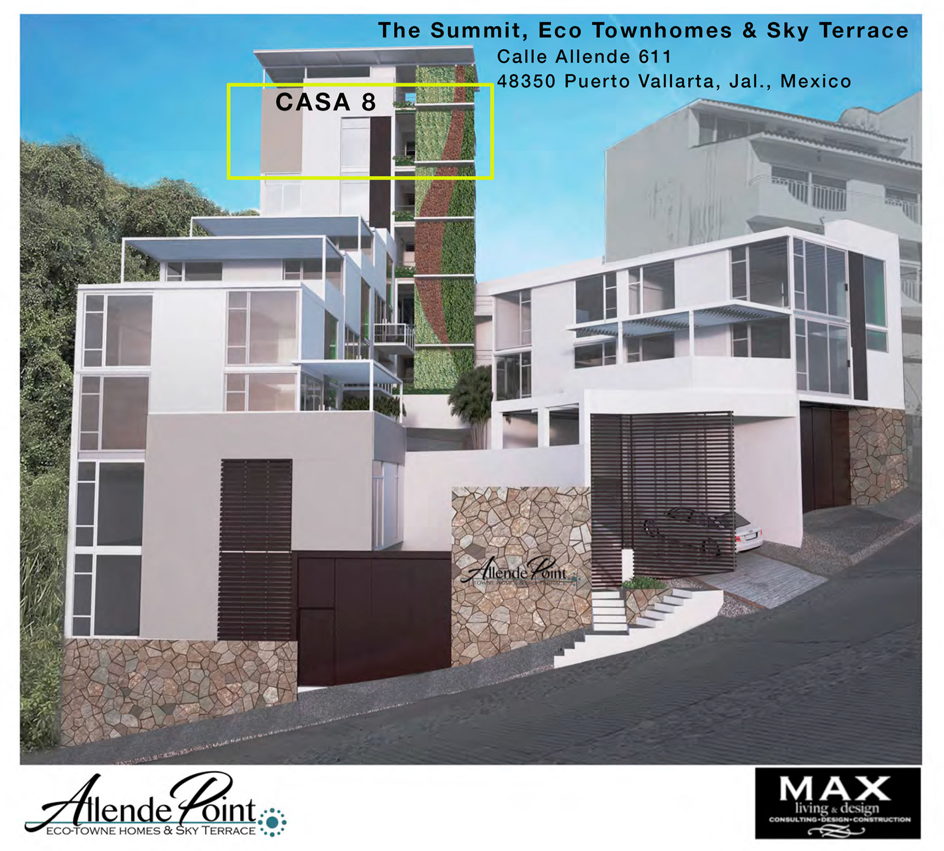 Casa 8, The Summit, Eco Townhomes & Sky Terrace