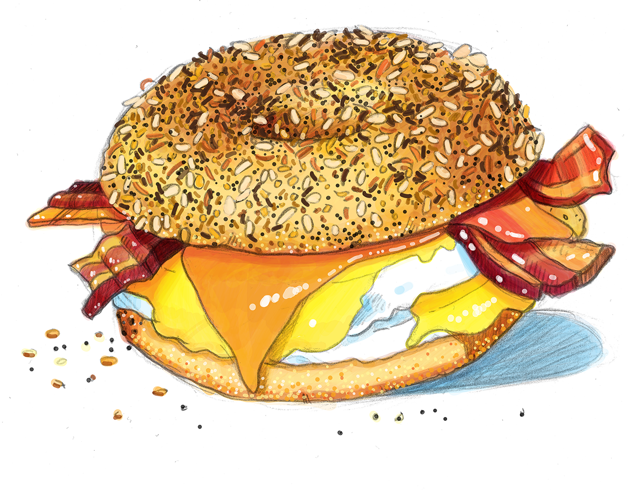 Breakfast Bagel