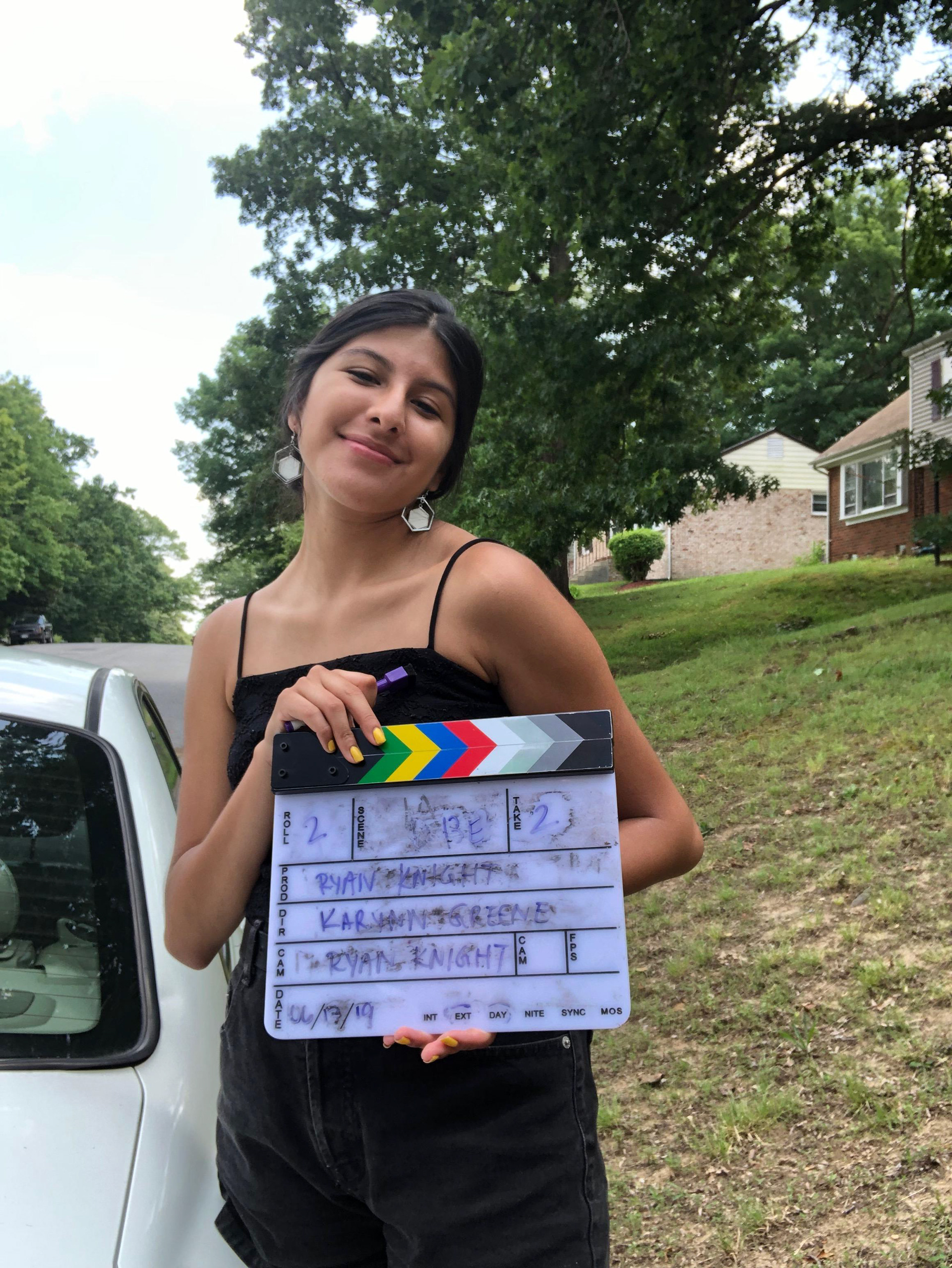 assistant director on STRINGS, a queer short film