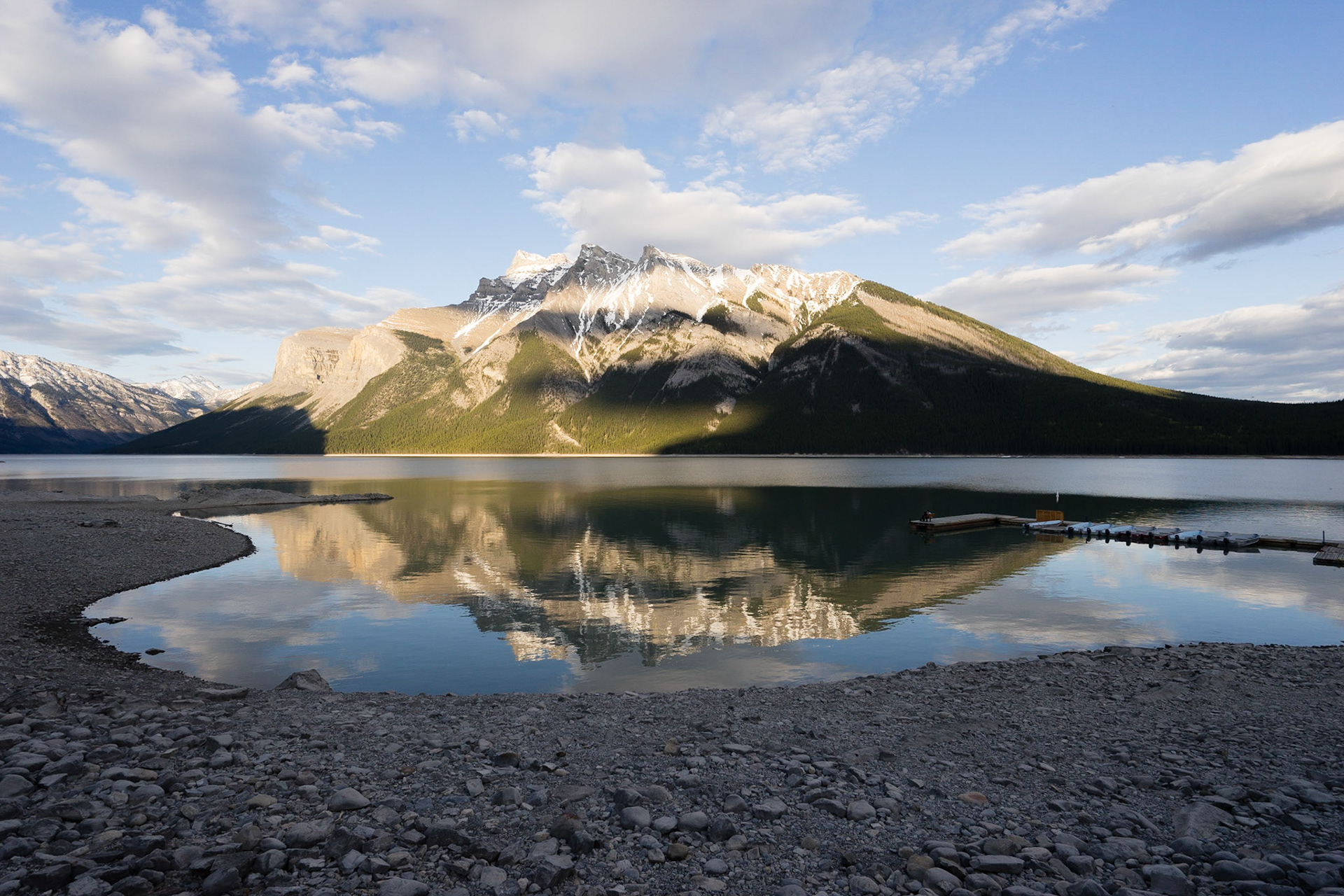 Lake Minnewanka, near Banff Alberta
