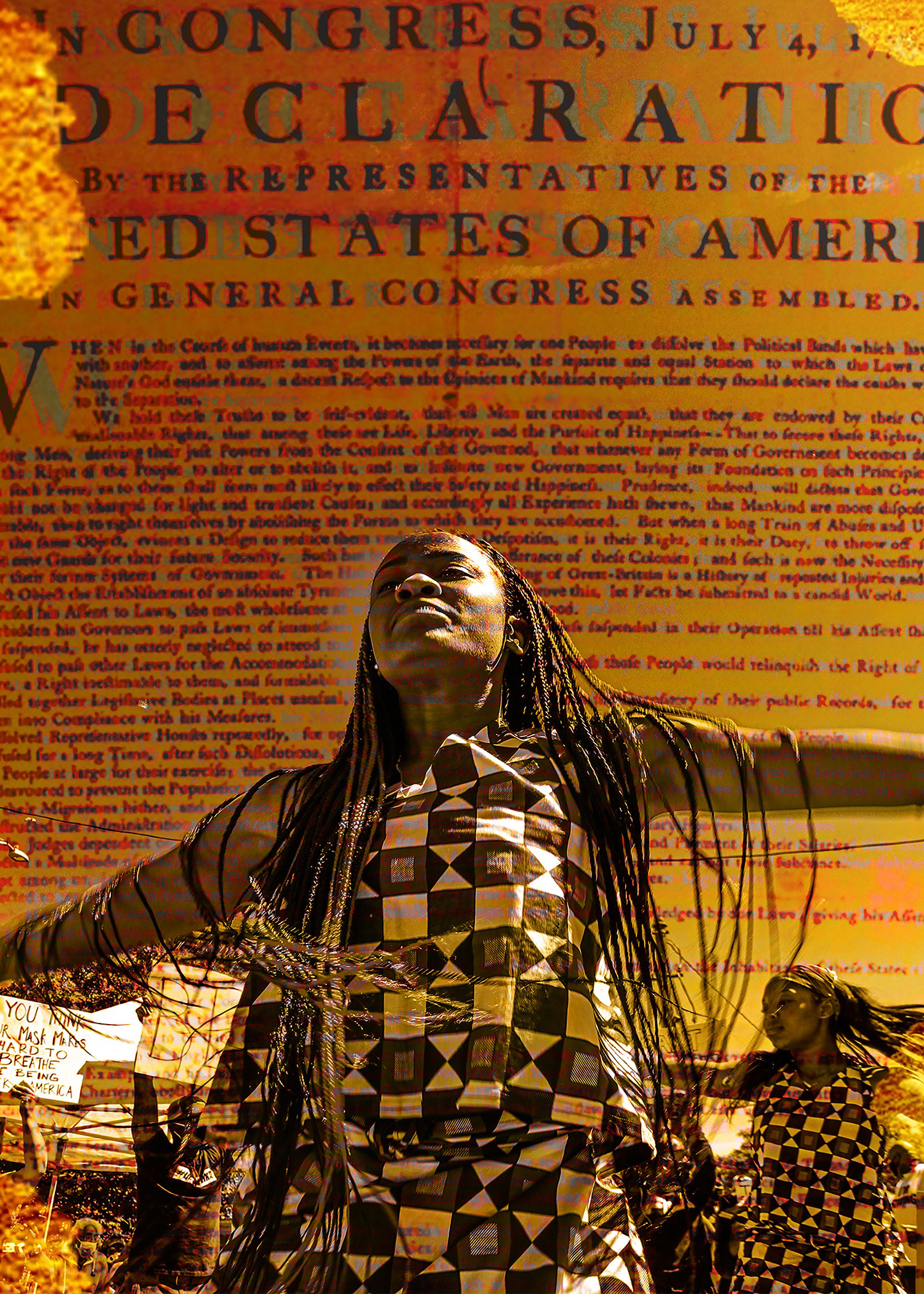 Maya Peroune, Equal?, Digital Art, Shaker Heights High School, Educator: Keaf Holliday, Grade 12,  Honorable Mention