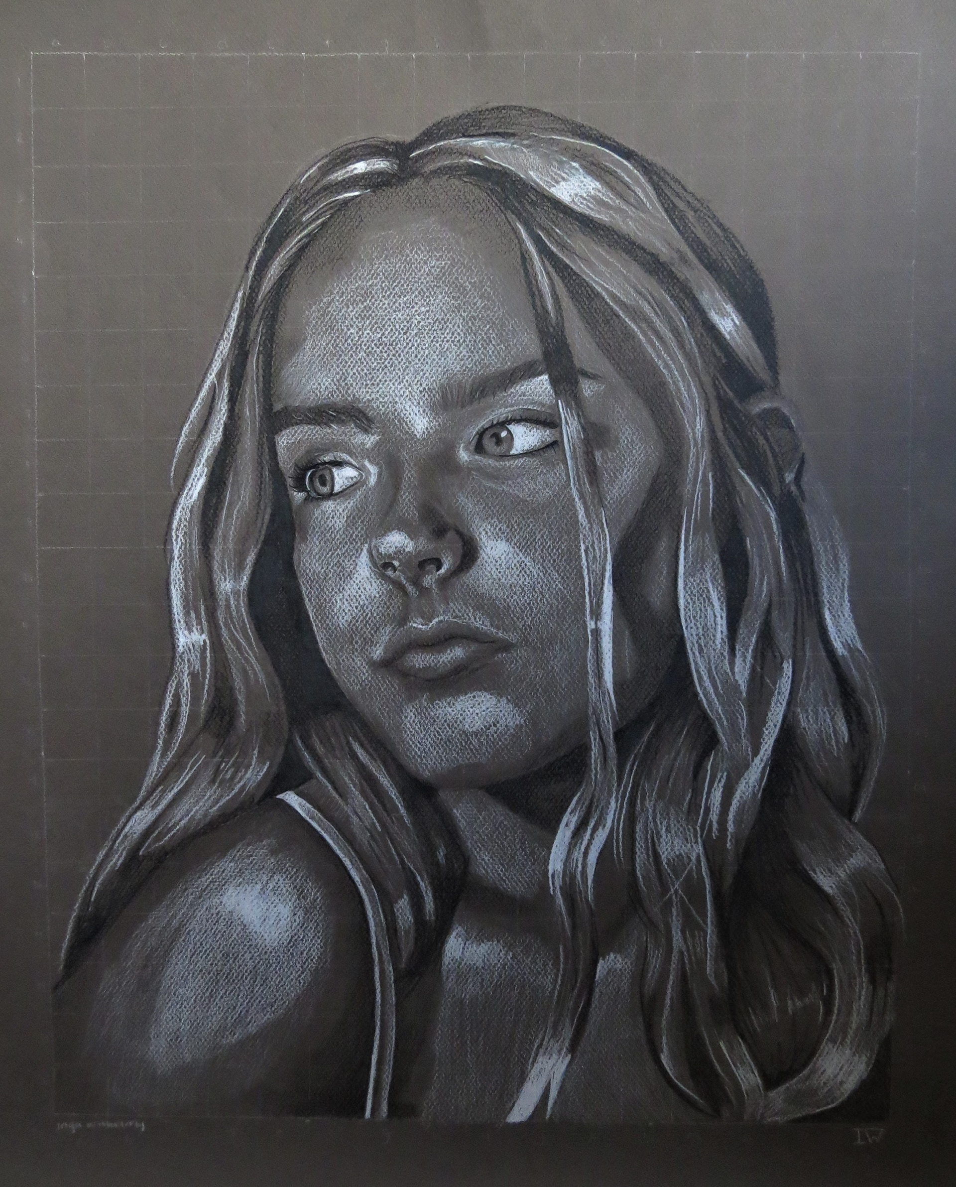 Inga Wilhelmy, How I See Me, Drawing & Illustration, Lakewood High School, Educator: Arline Olear, Grade 11,  Honorable Mention