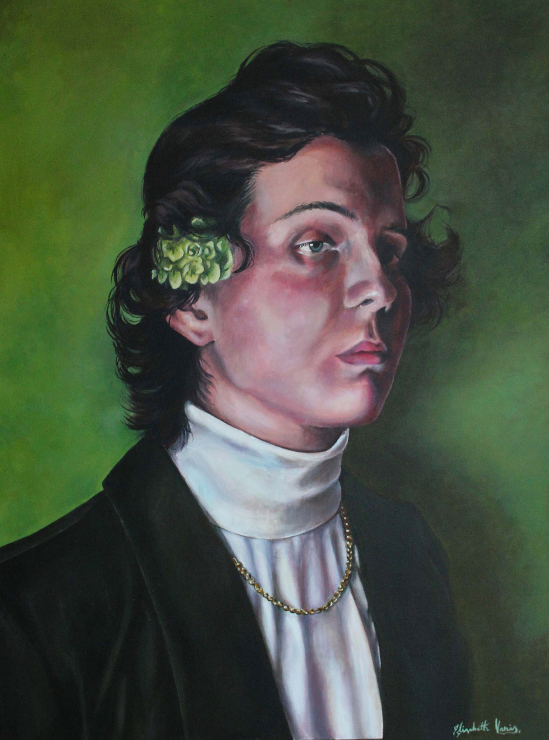 Elizabeth Varis, Ben, Painting, Bay Village High School, Educator: Grace Outcalt, Grade 12,  Honorable Mention