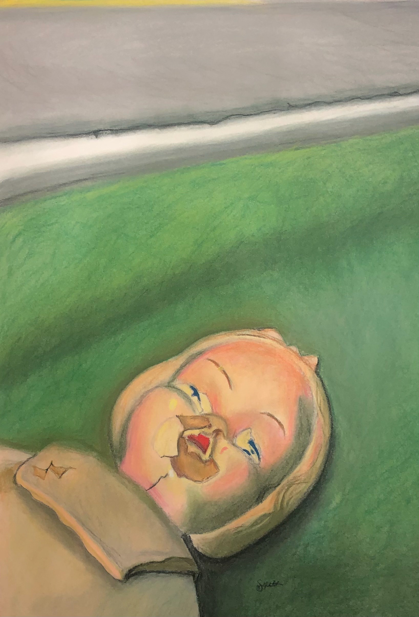 Maddie Smith, Worthless, Drawing & Illustration, Excel TECC- Studio Art and Design, Educator: Dan Whitely, Grade 11,  Honorable Mention