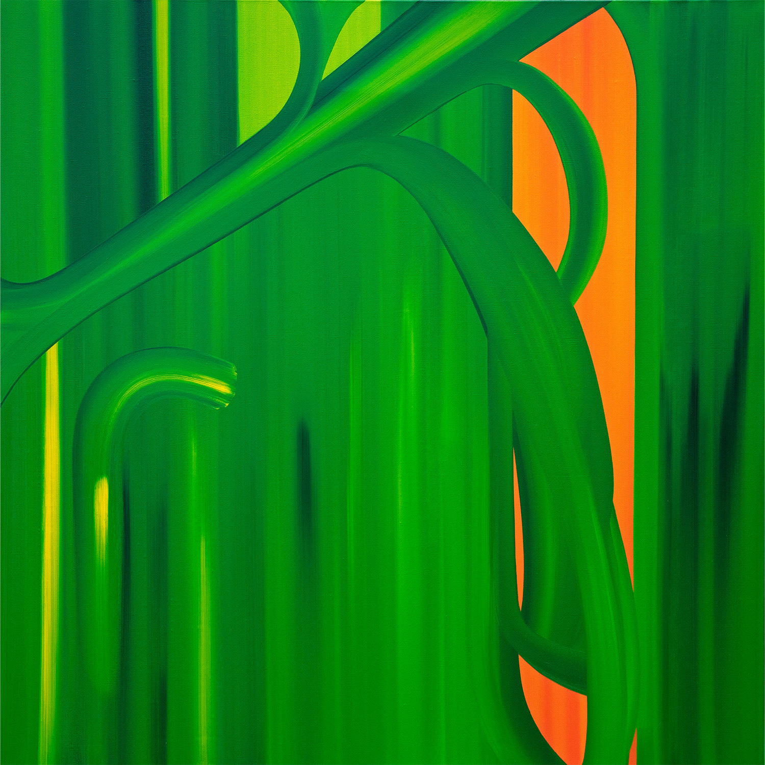 "Jacob's Ladder" - 36" x 36", SOLD, Oil on Canvas