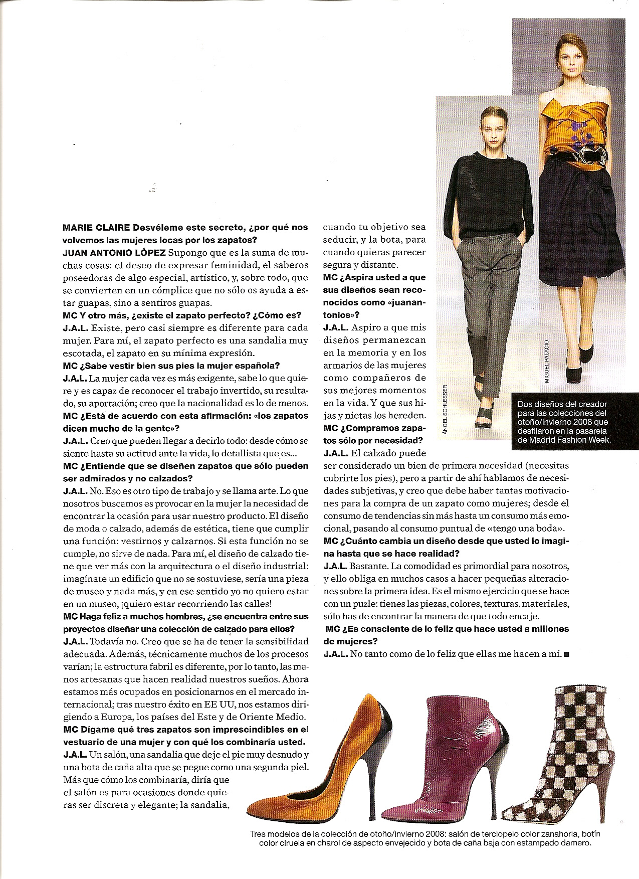 MARIE CLAIRE, October 2008