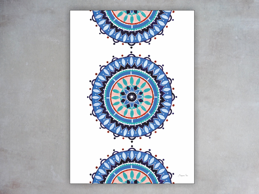 CALM MANDALA II - poster