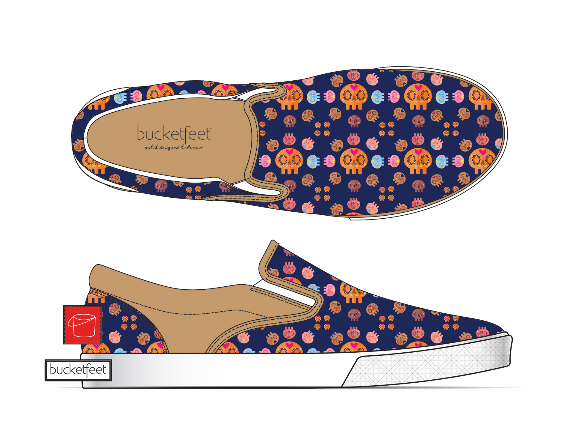 bucketfeet free shipping