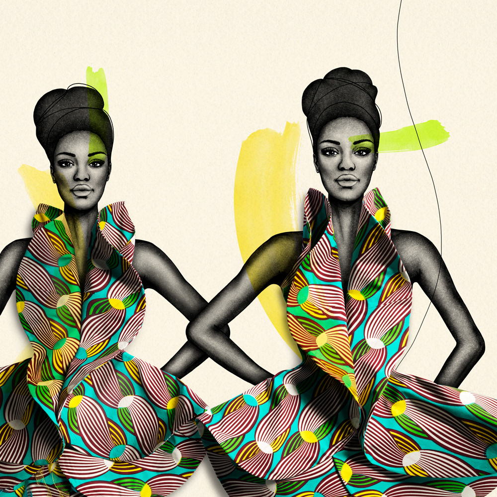 Vlisco Delicate Shades @ Anneke Krull