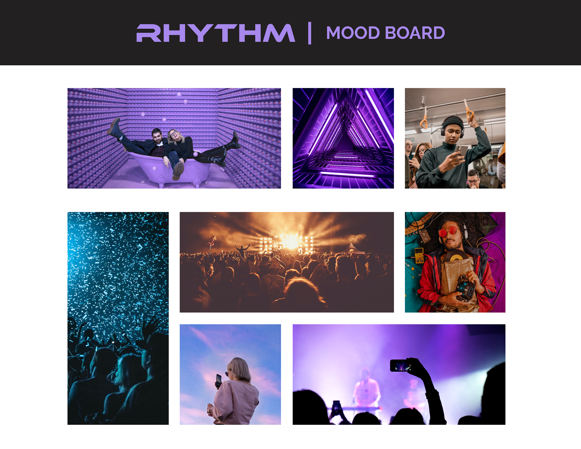 RHYTHM Mood Board