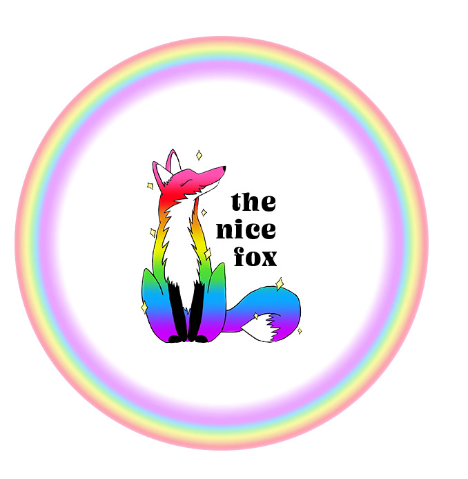 Sticker Design for the client, The Nice Fox