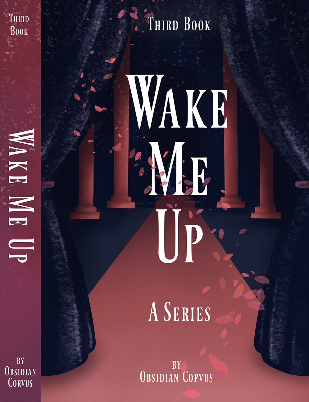 Design of Book 3 for "Wake Me Up" by Obsidian Corvus.