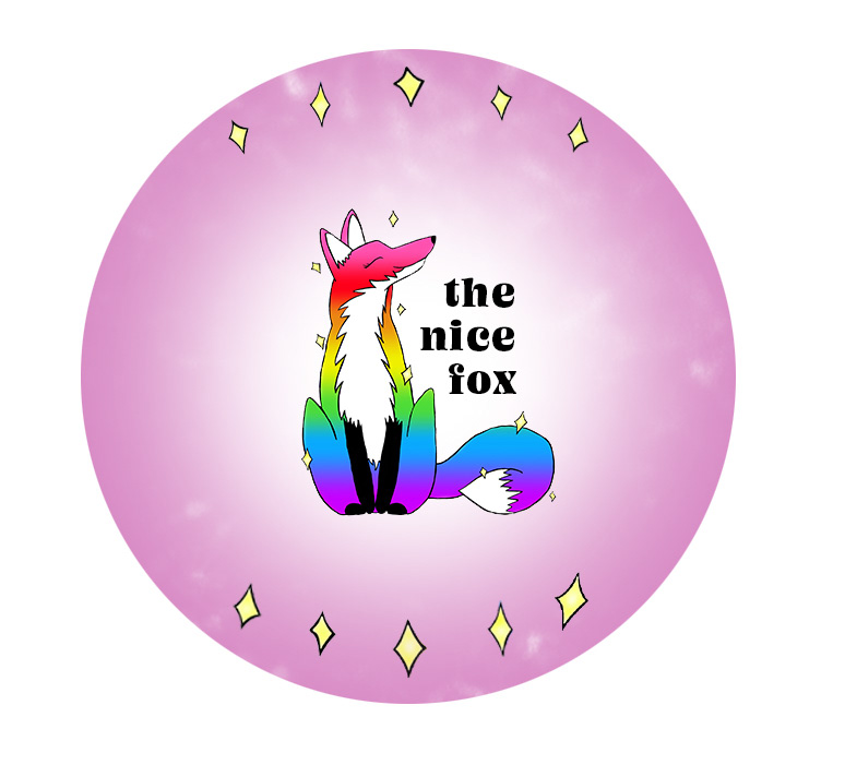 Sticker Design for the client, The Nice Fox