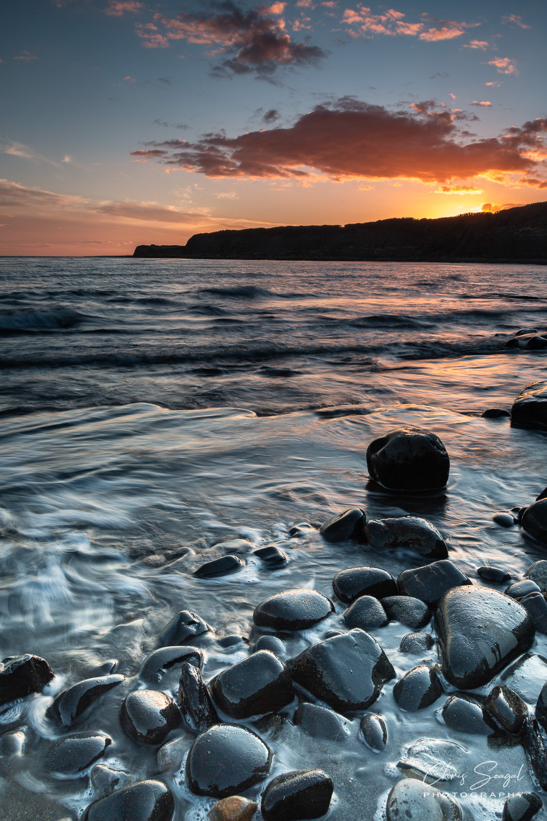 Pebble Sunset