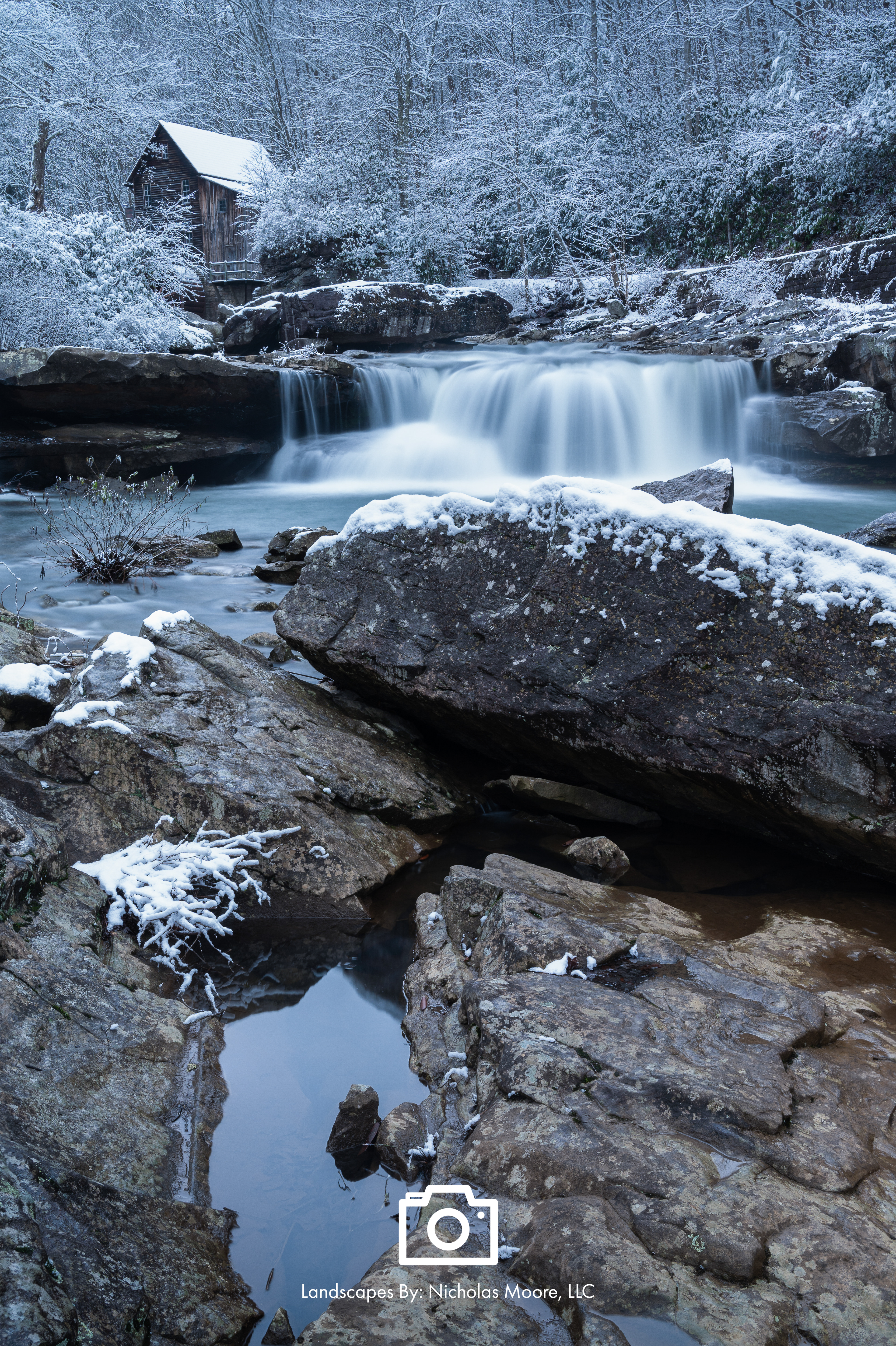 January - First Snow, Babcock, WV