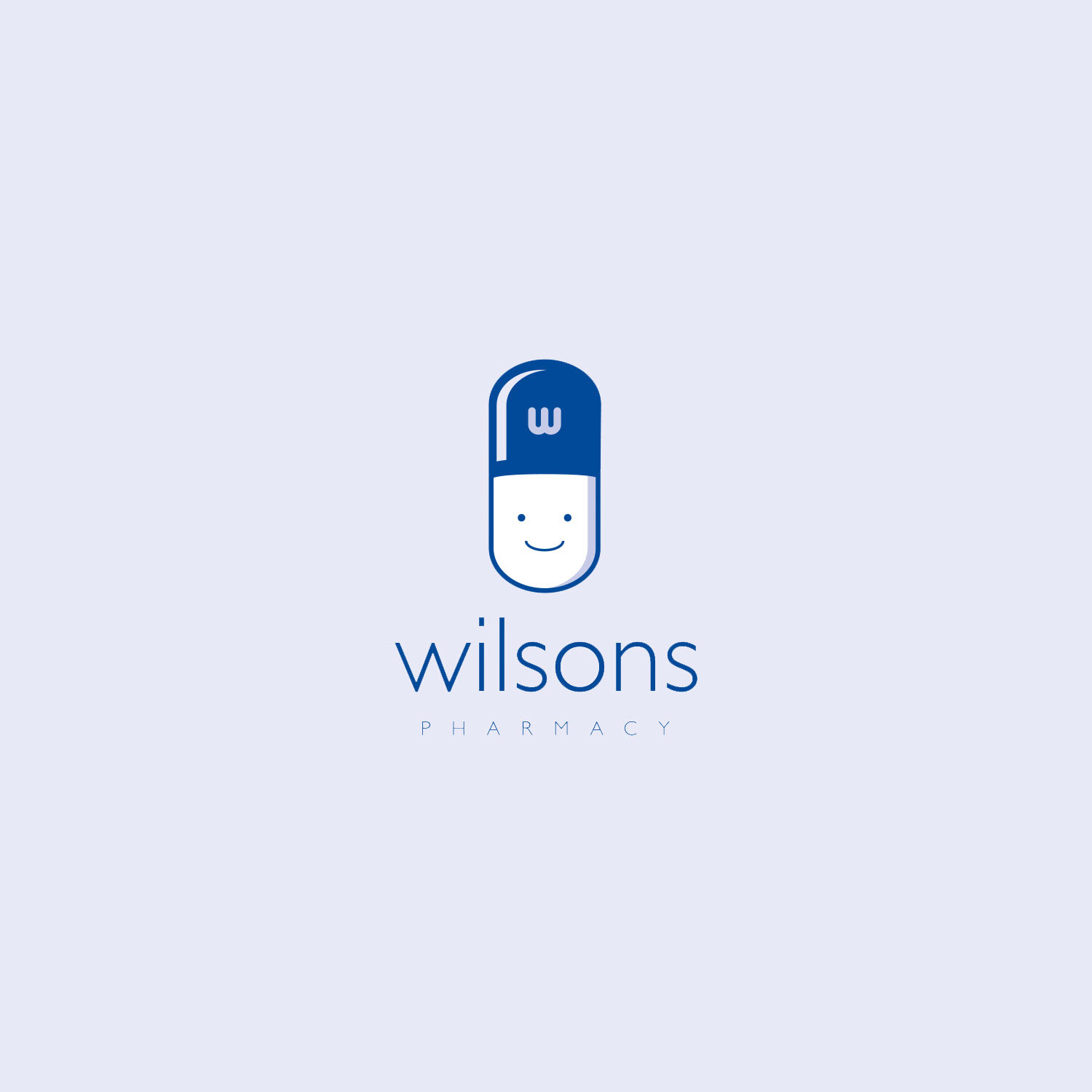Brand Logo design for Wilsons Pharmacy