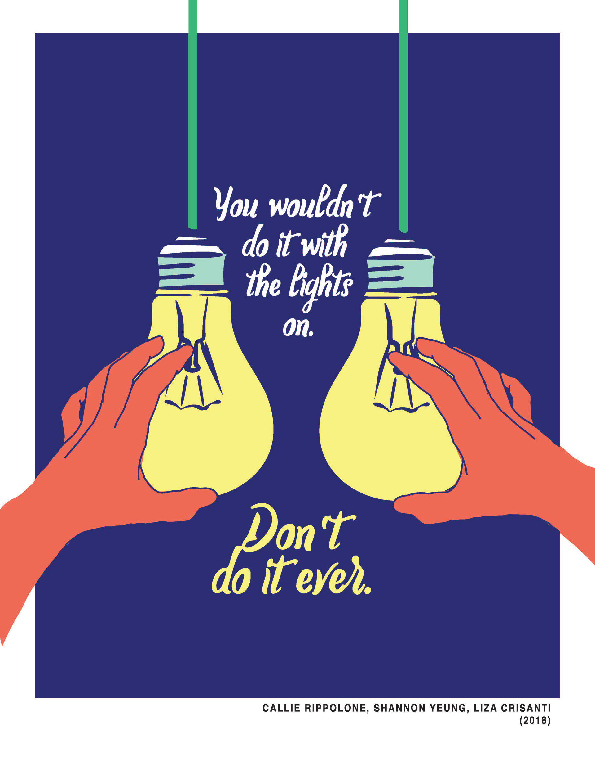 Poster Series with Social Statement AI Vectors December 12th 2017