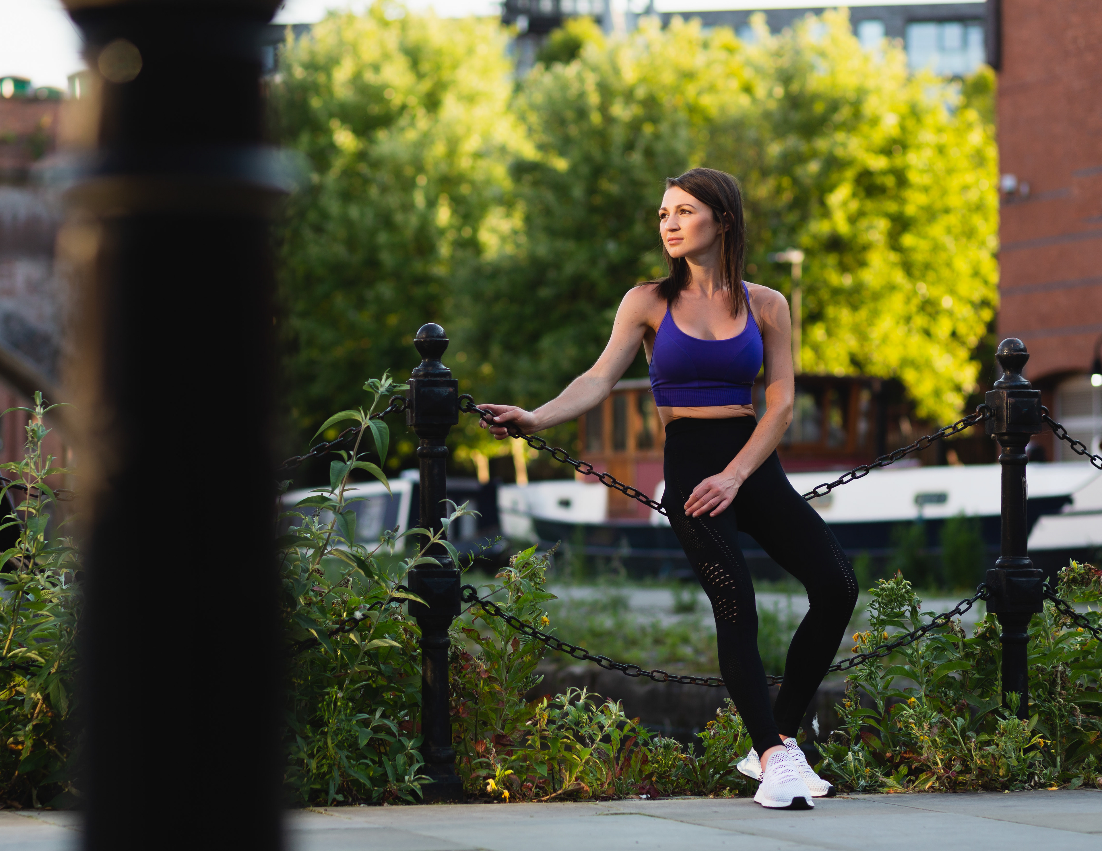 Fitness photo shoot castlefield manchester