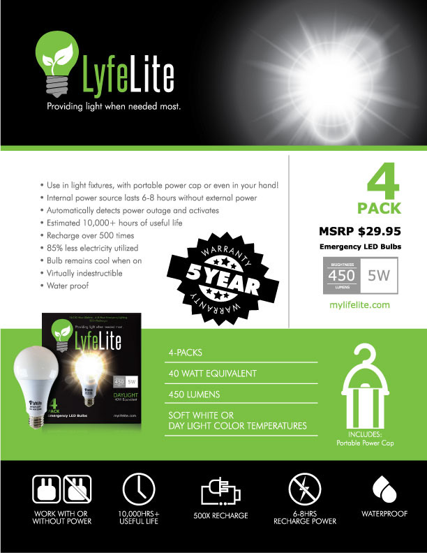LyfeLite - Flier