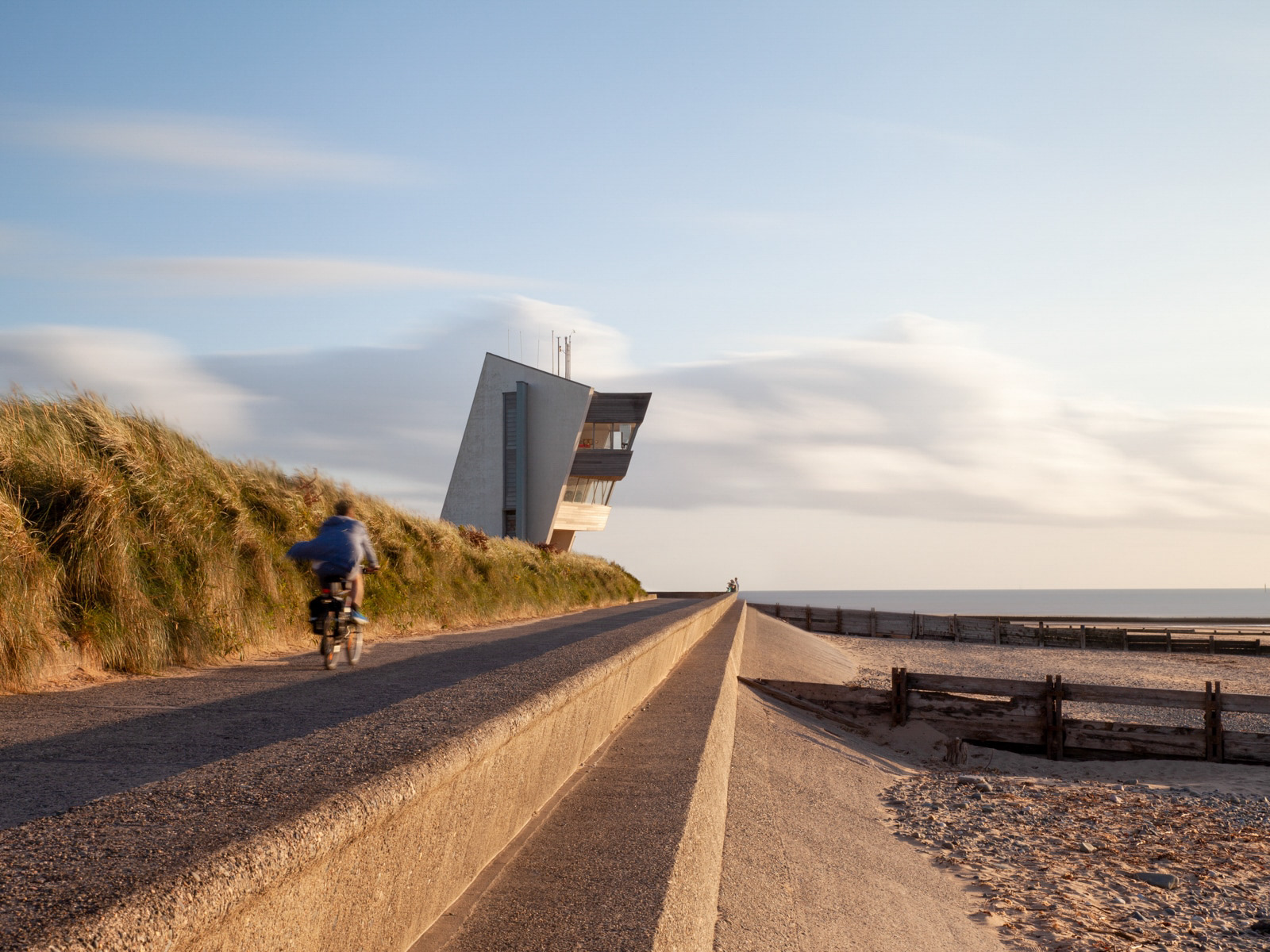 Establishing architectural profile of Rossall Point, Lancashire