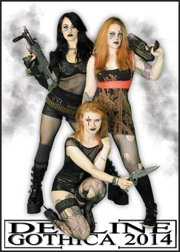 Models: Shellie Ariell, Cherry Zombiie and Hannah Fletcher - 2014