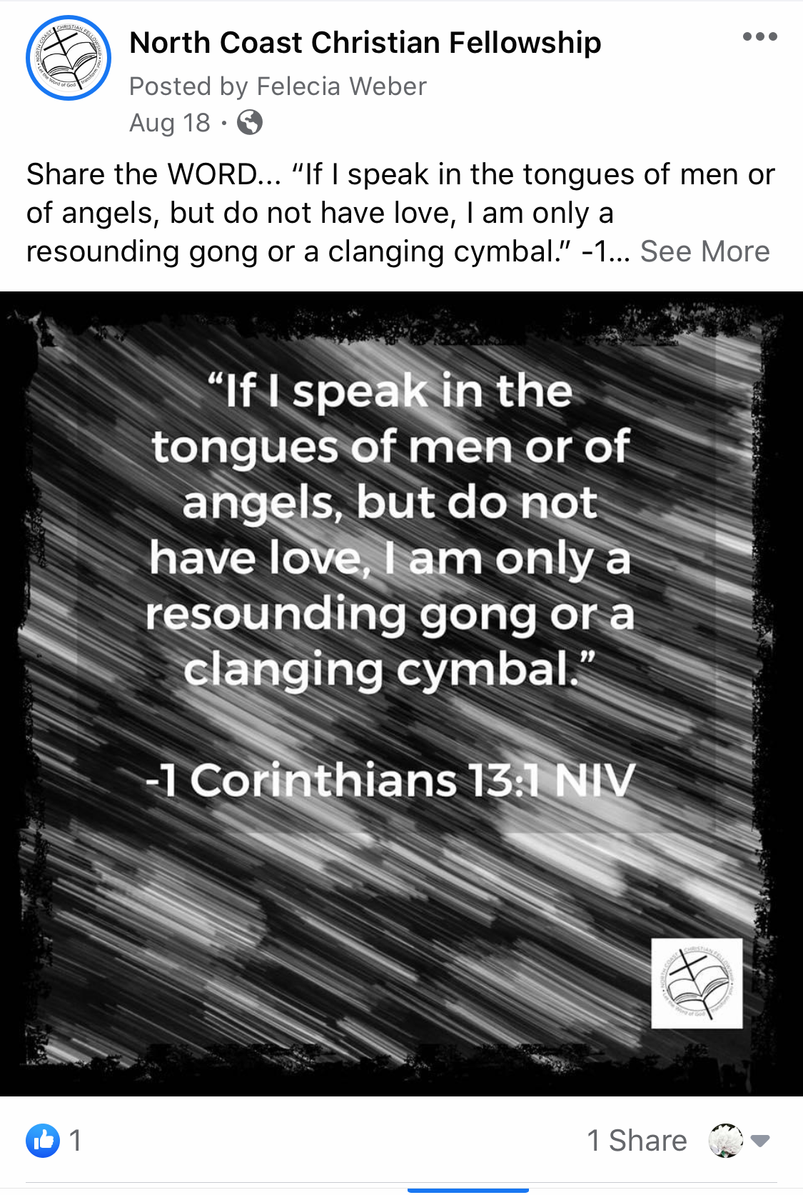 North Coast Christian Fellowship (Facebook & Instagram)