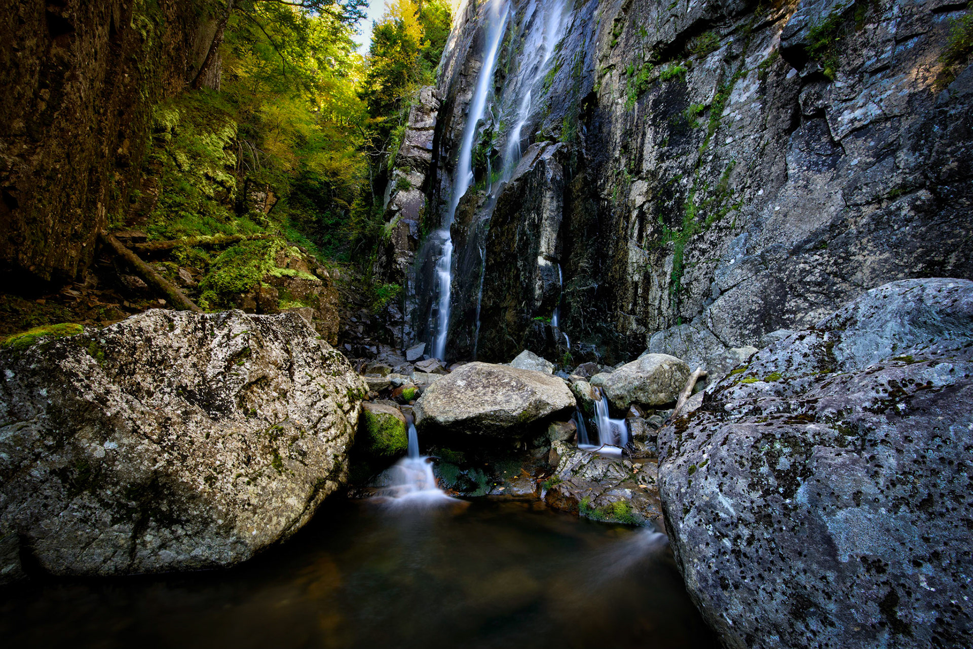 Rainbow Falls - Adirondack Mountain Reserve, New York