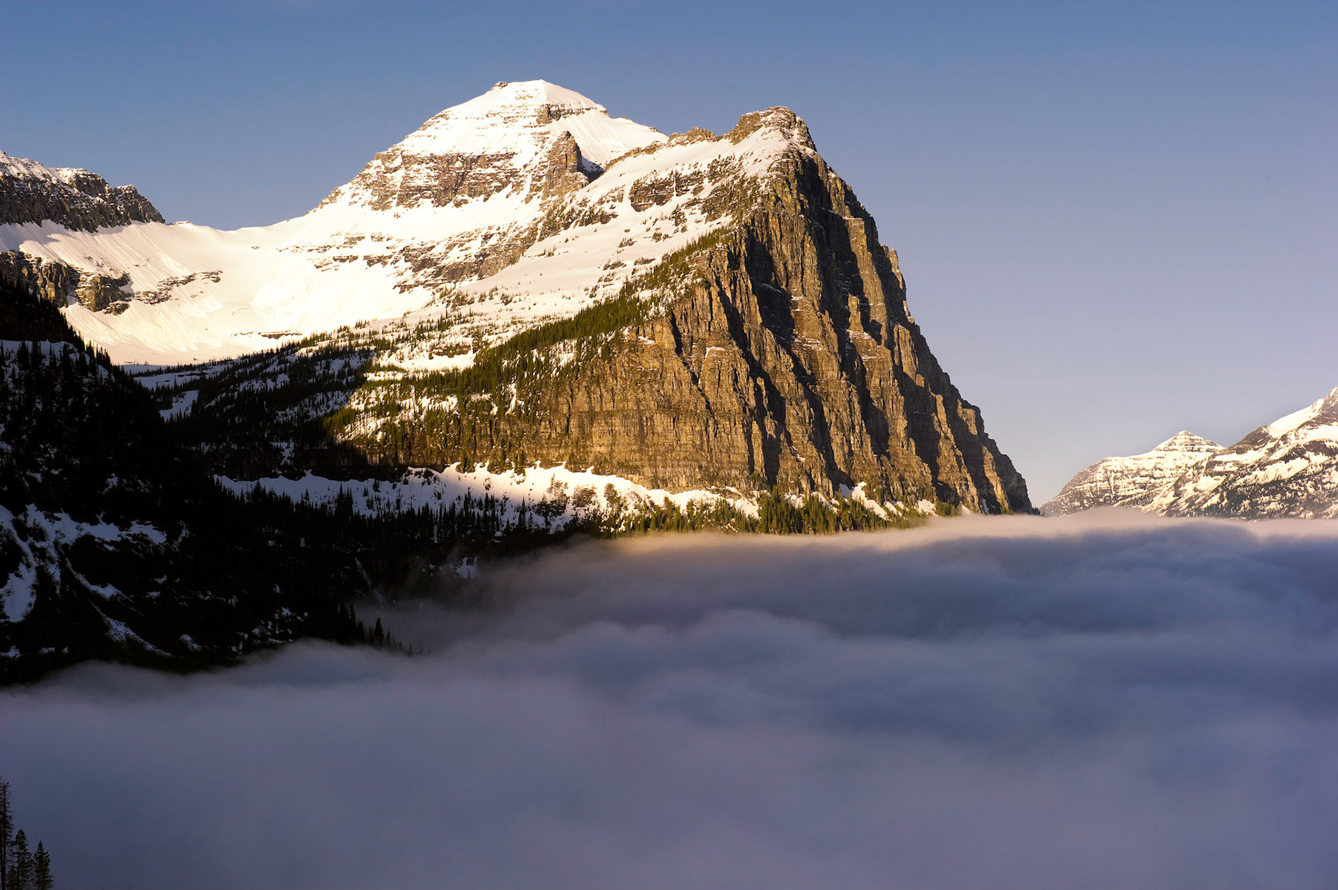 Above the Clouds - Glacier National Park, Montana