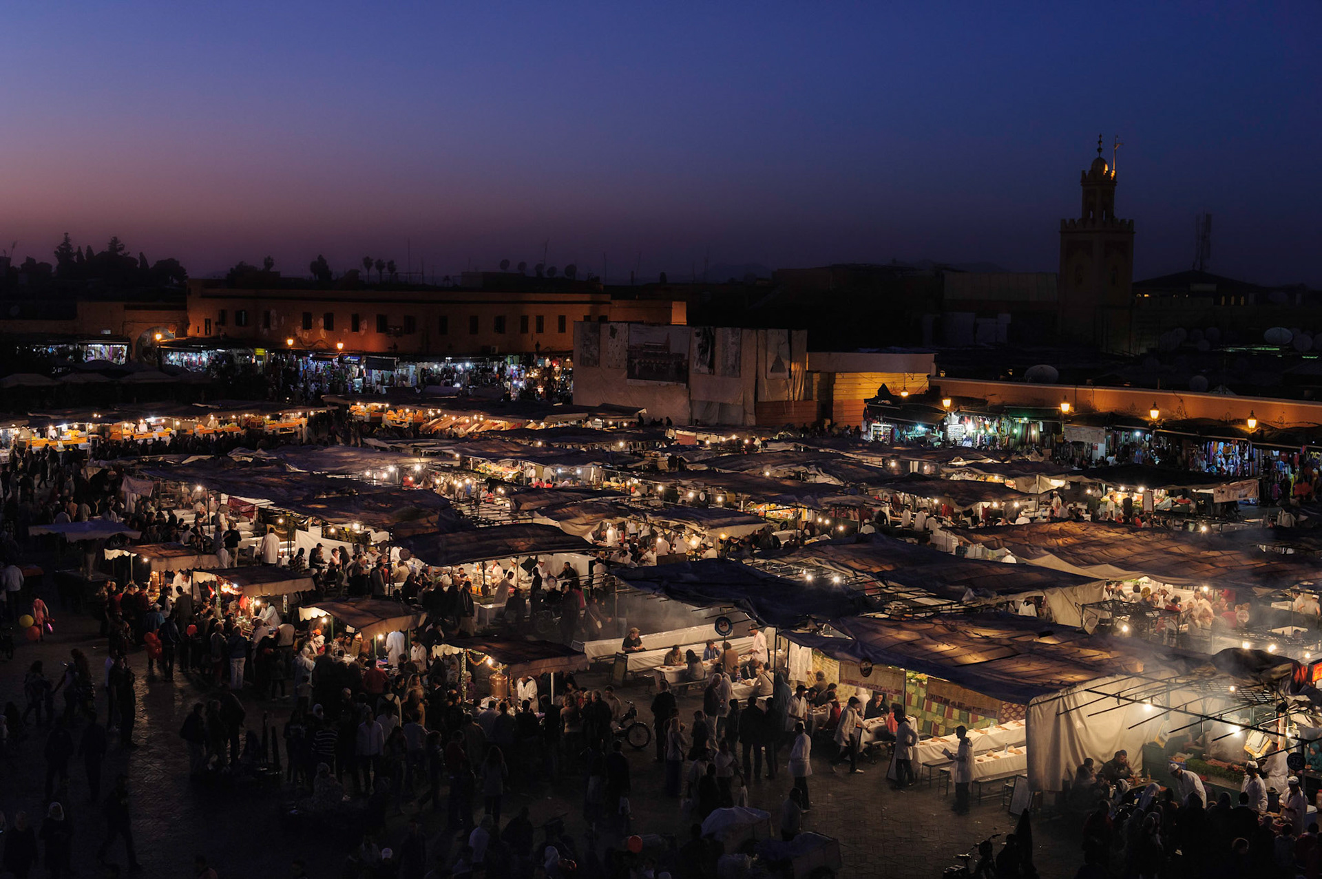 Djemaa El Fna - Marrakech, Morocco