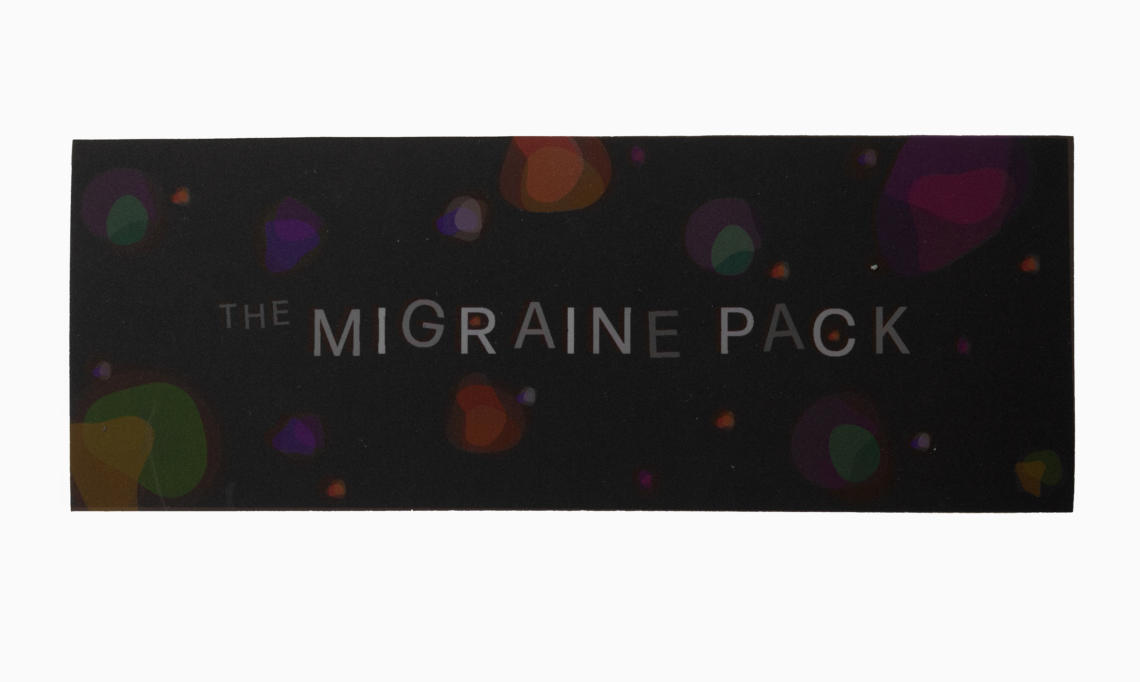 Migraine Pack Explanation Card (Front)
