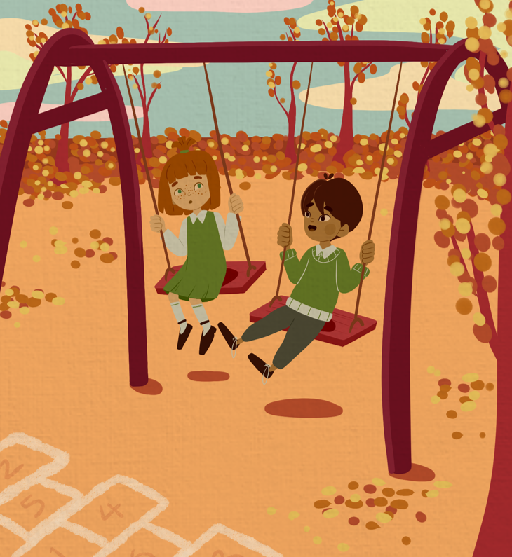Inside illustration for my children's book 'That's Not True'