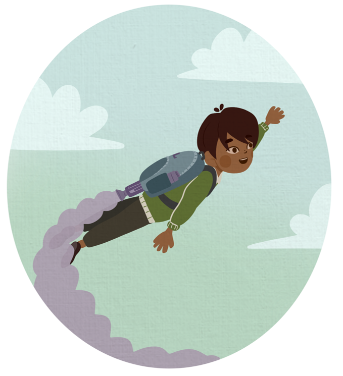 Inside illustration for my children's book 'That's Not True'