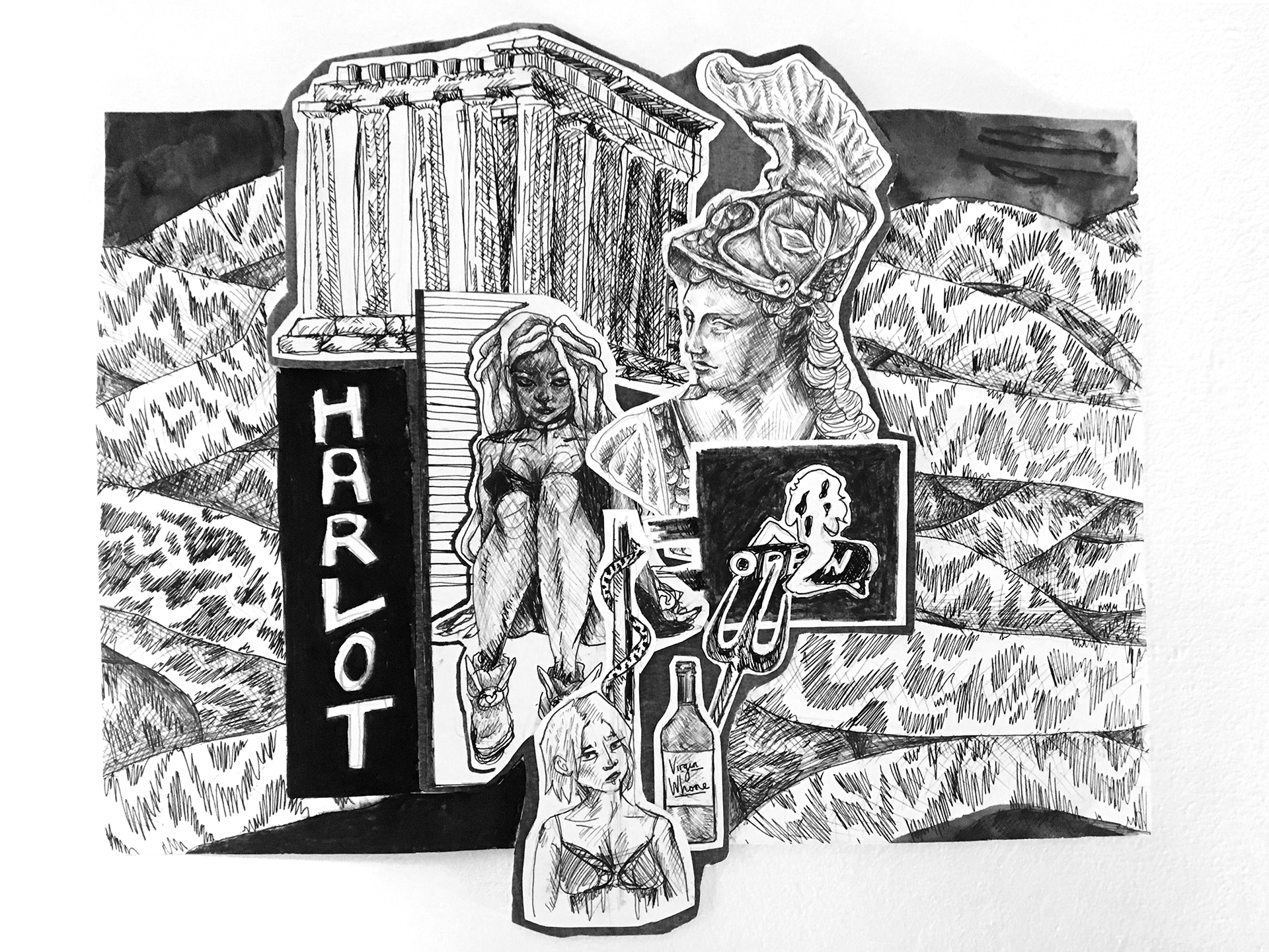 Samantha Brookhouse – Harlot - Illustration