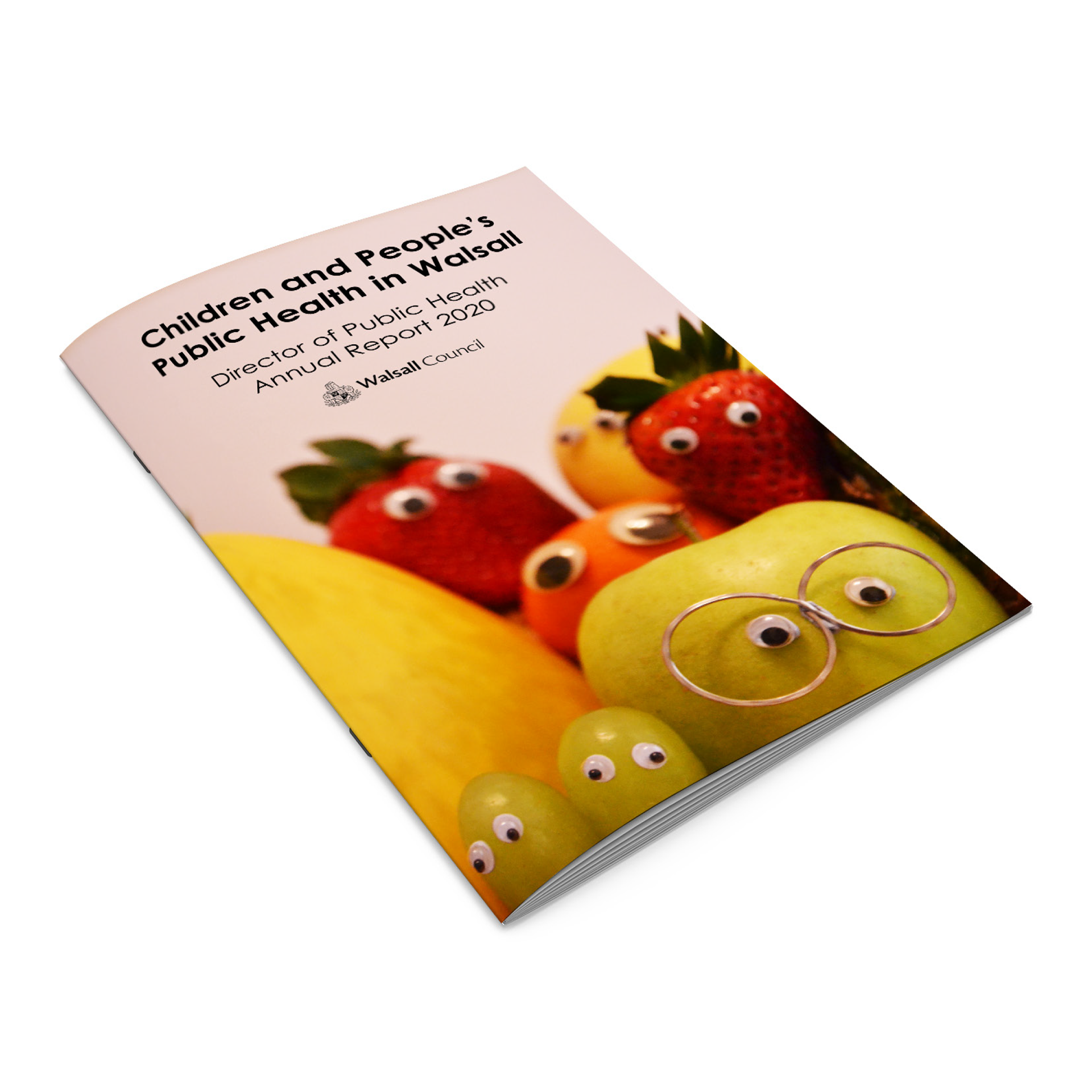 Thomas Andrews - Proposed Walsall Council Brief Public Health Annual Report Cover