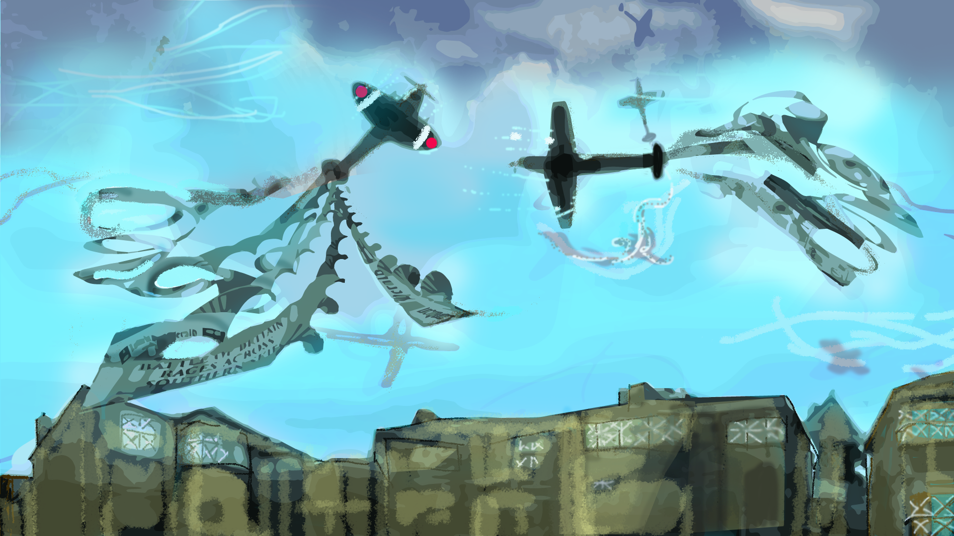 Storyboard / concept artwork