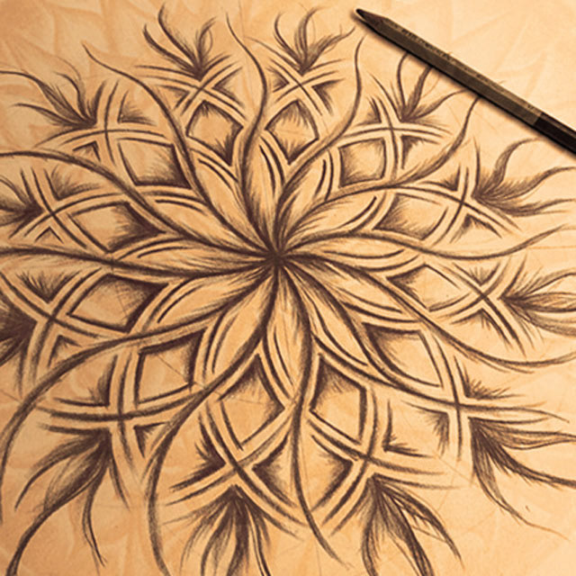 Mandala Drawing Meditation by Kat