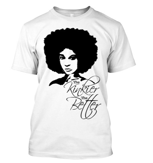 Mandy Junkman Natural Hair T Shirt Design