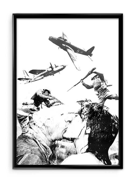 Love is war | Alex Azopardo | Collage