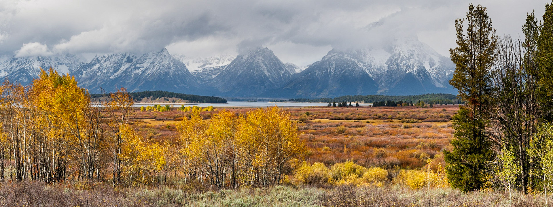 Fall in the Grand Tetons Park