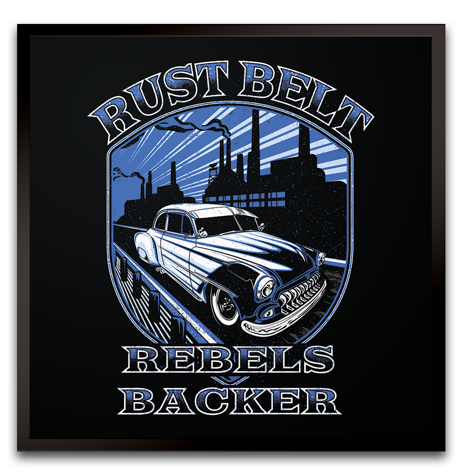 Yetibite Com Design Illustration That Brings The Thunder Rust Belt Rebels Squares Beware