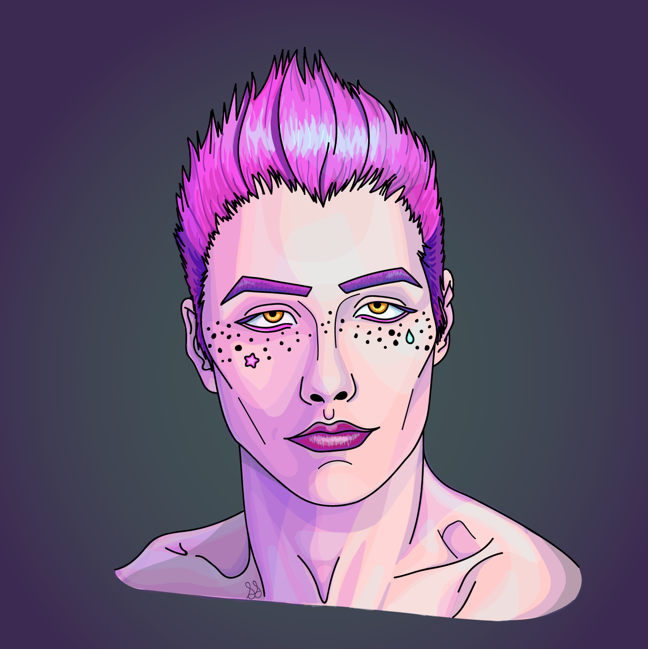 Samantha Swain Hisoka Fanart