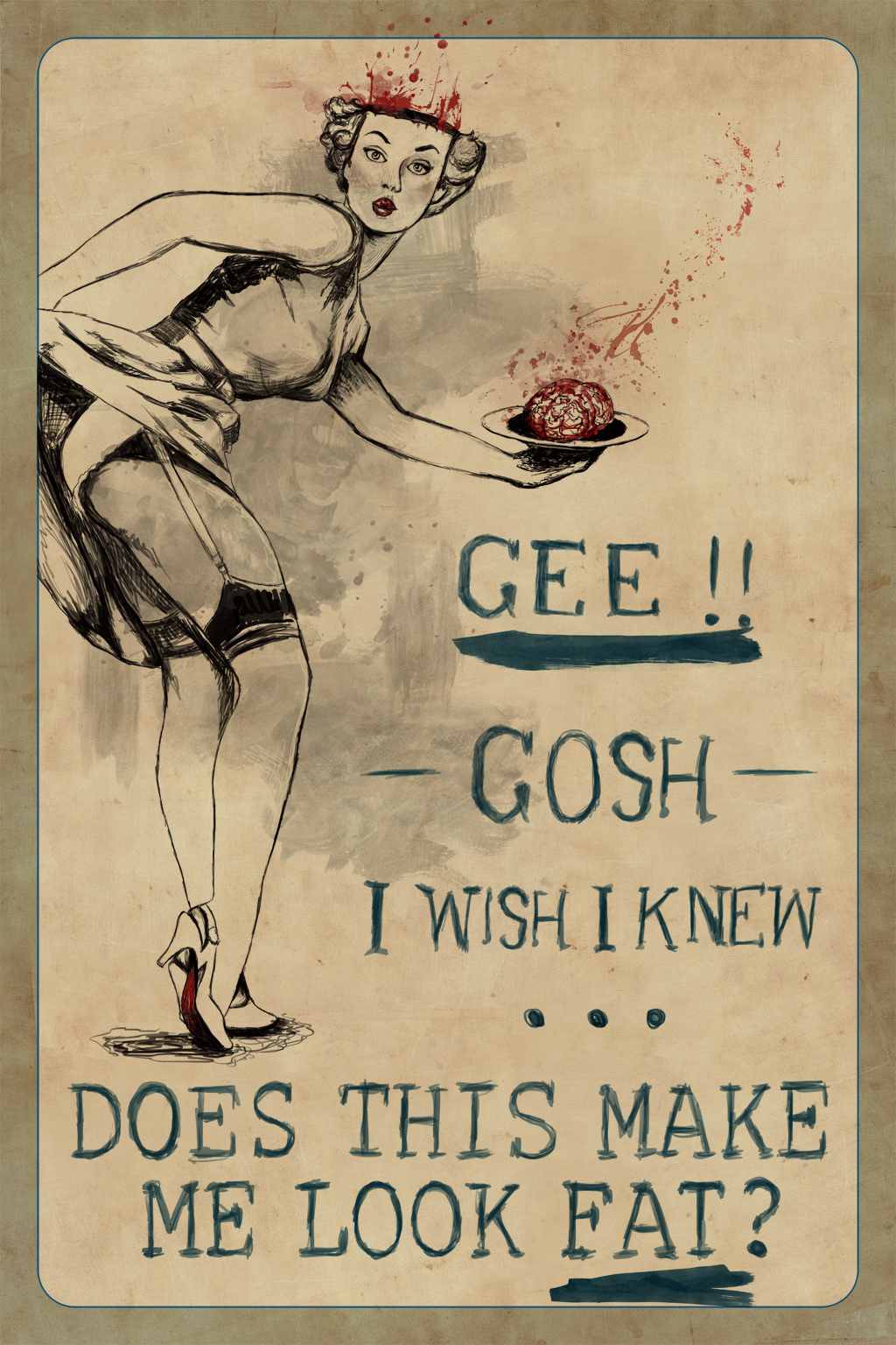 Golly Gee! Print