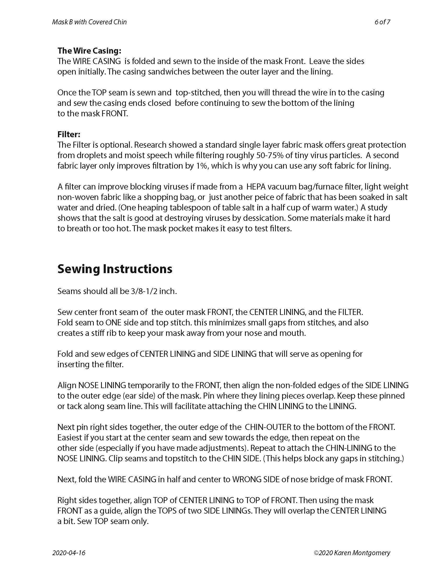 Instructions Page 2